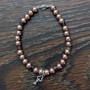 Handmade Bronze Colored Bracelet